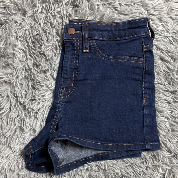 Wild Fable Dark Blue Jean Shorts - Picture 4 of 12